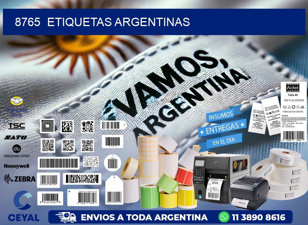8765  ETIQUETAS ARGENTINAS