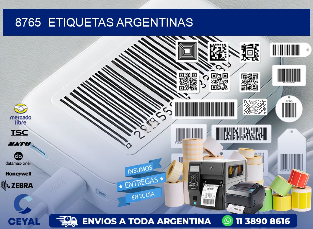 8765  ETIQUETAS ARGENTINAS