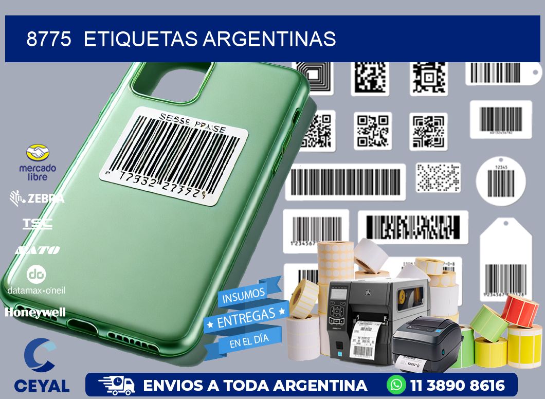 8775  ETIQUETAS ARGENTINAS
