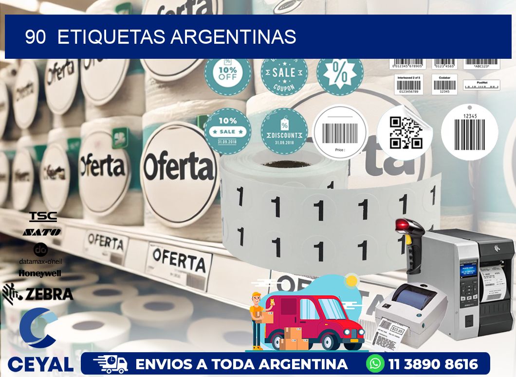 90  ETIQUETAS ARGENTINAS