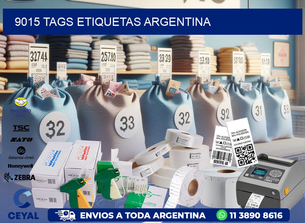 9015 TAGS ETIQUETAS ARGENTINA