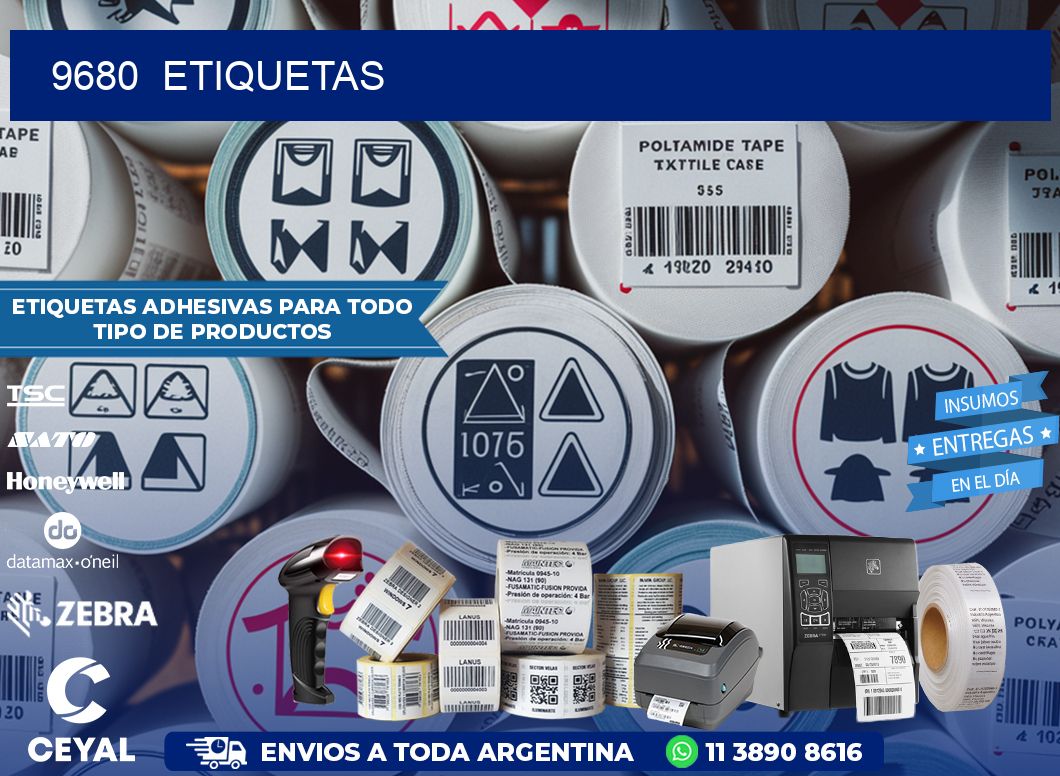 9680  ETIQUETAS