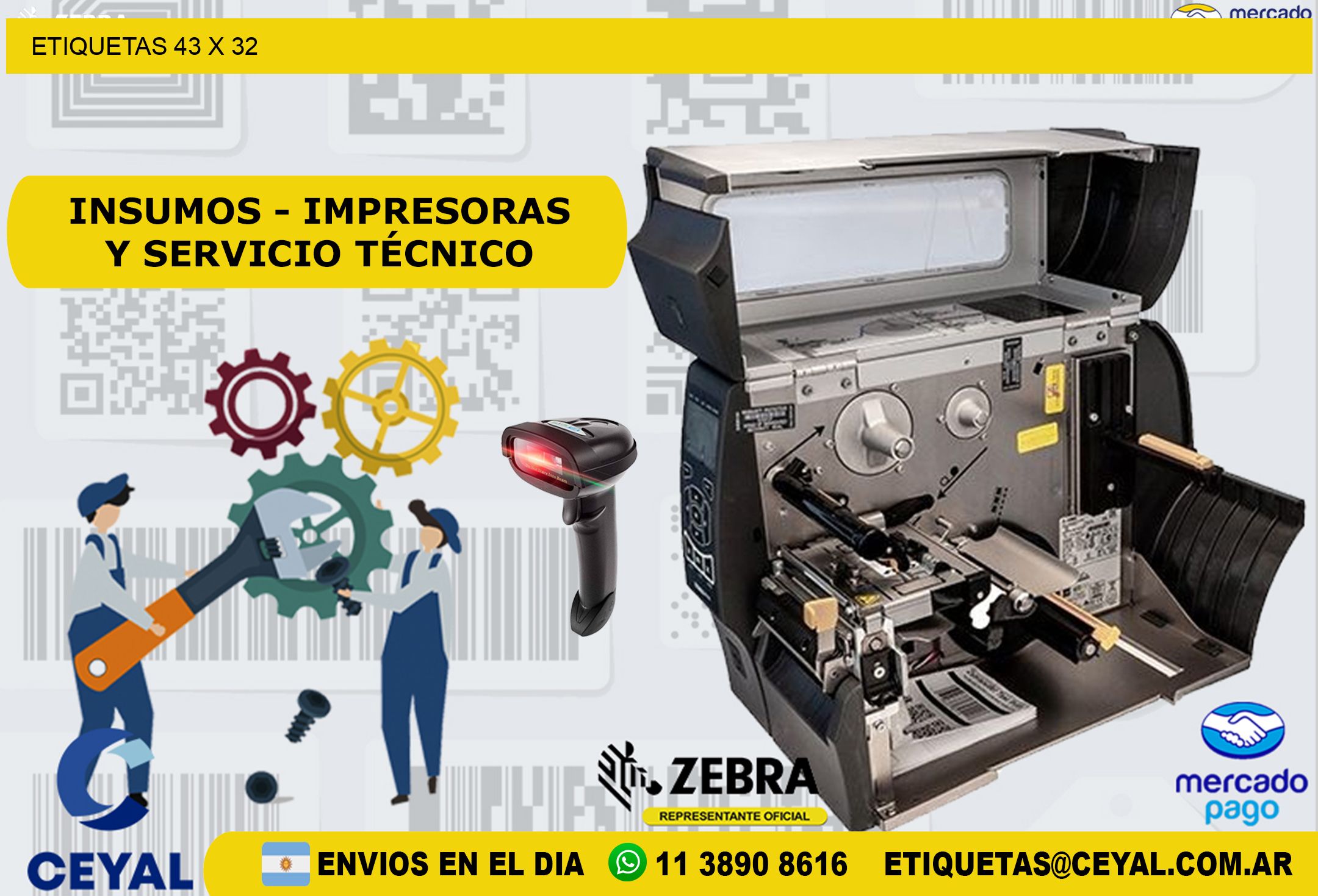 ETIQUETAS 43 x 32