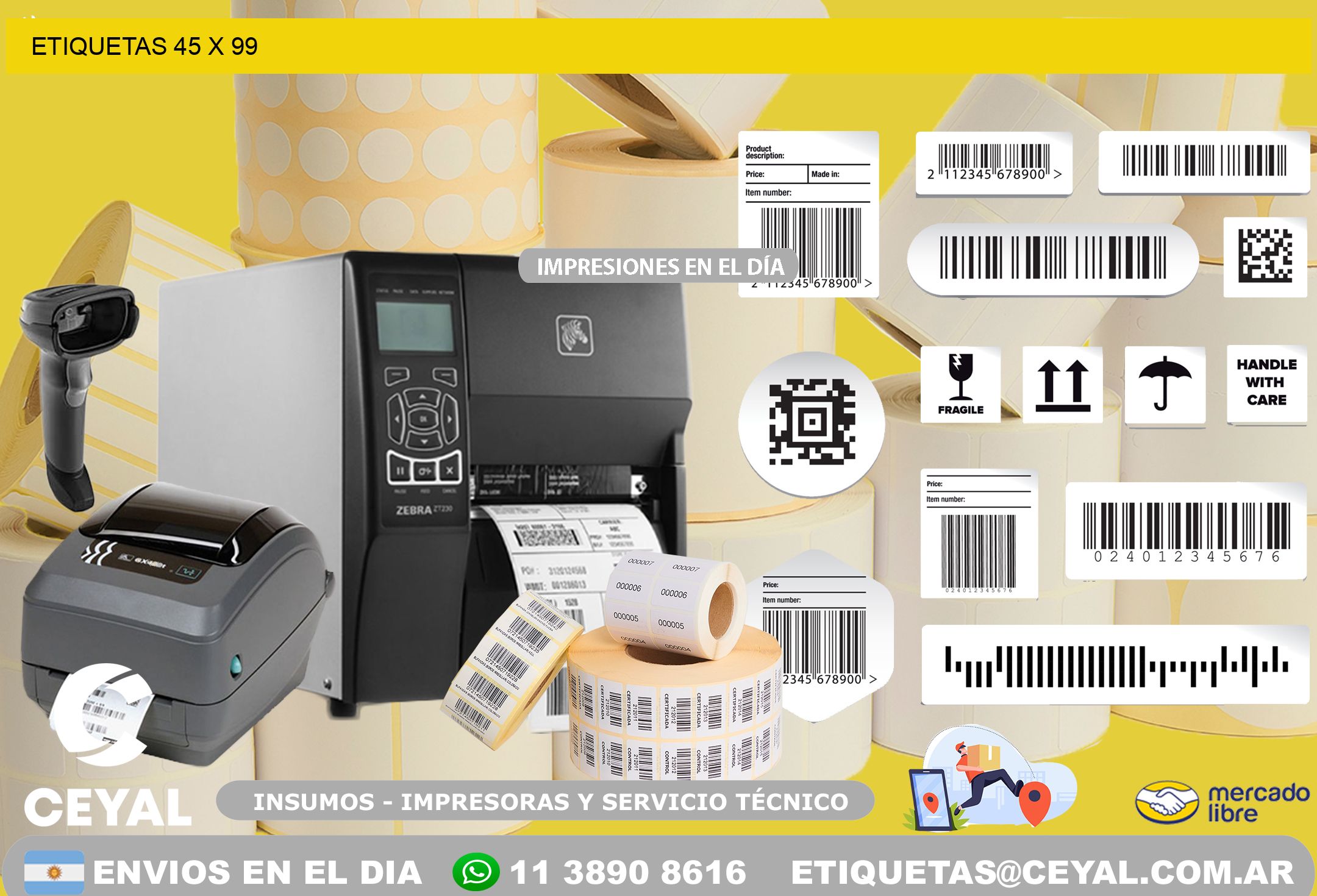 ETIQUETAS 45 x 99