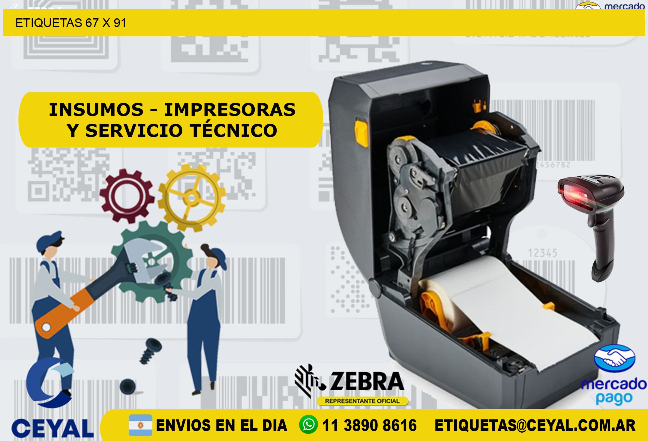 ETIQUETAS 67 x 91