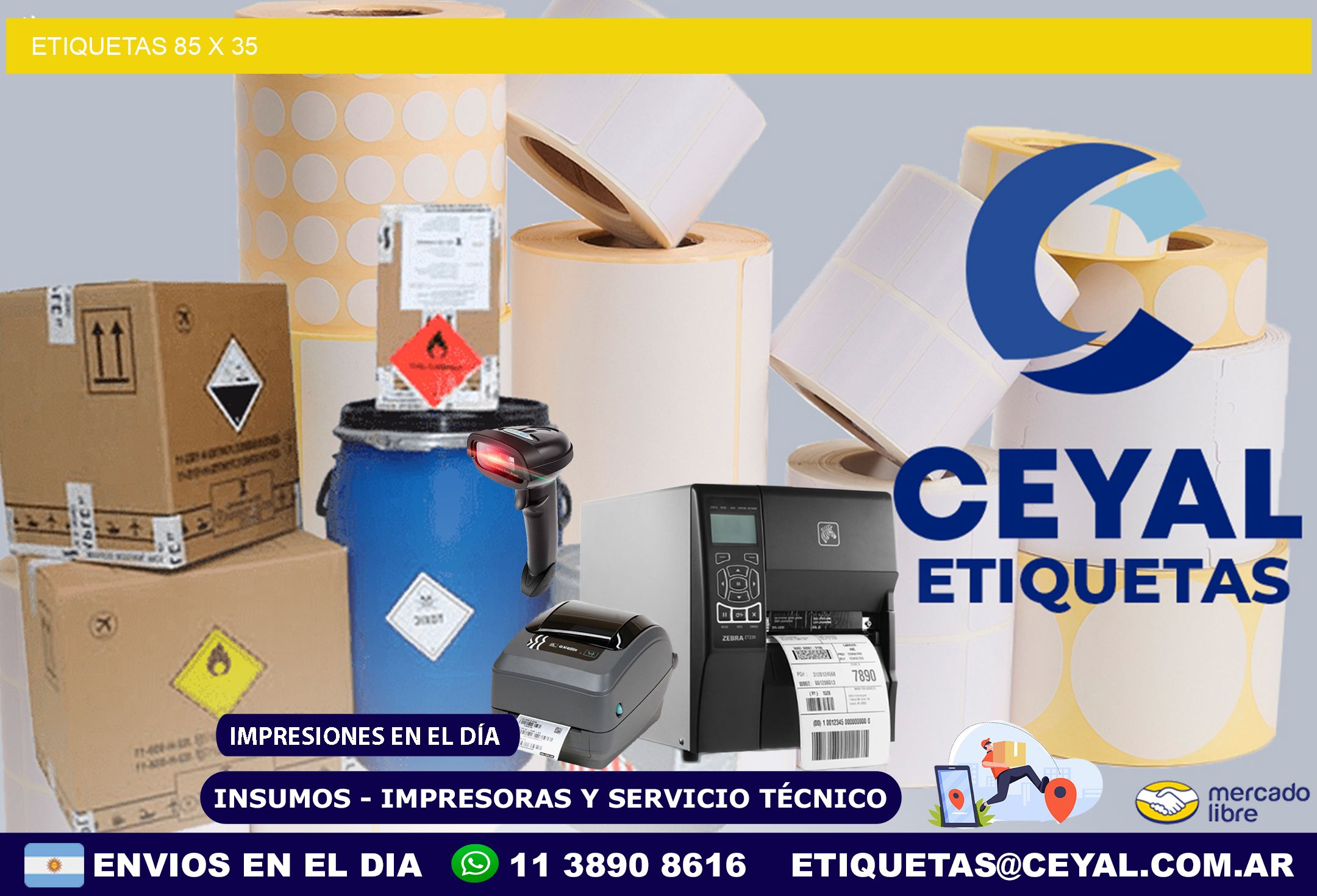 ETIQUETAS 85 x 35