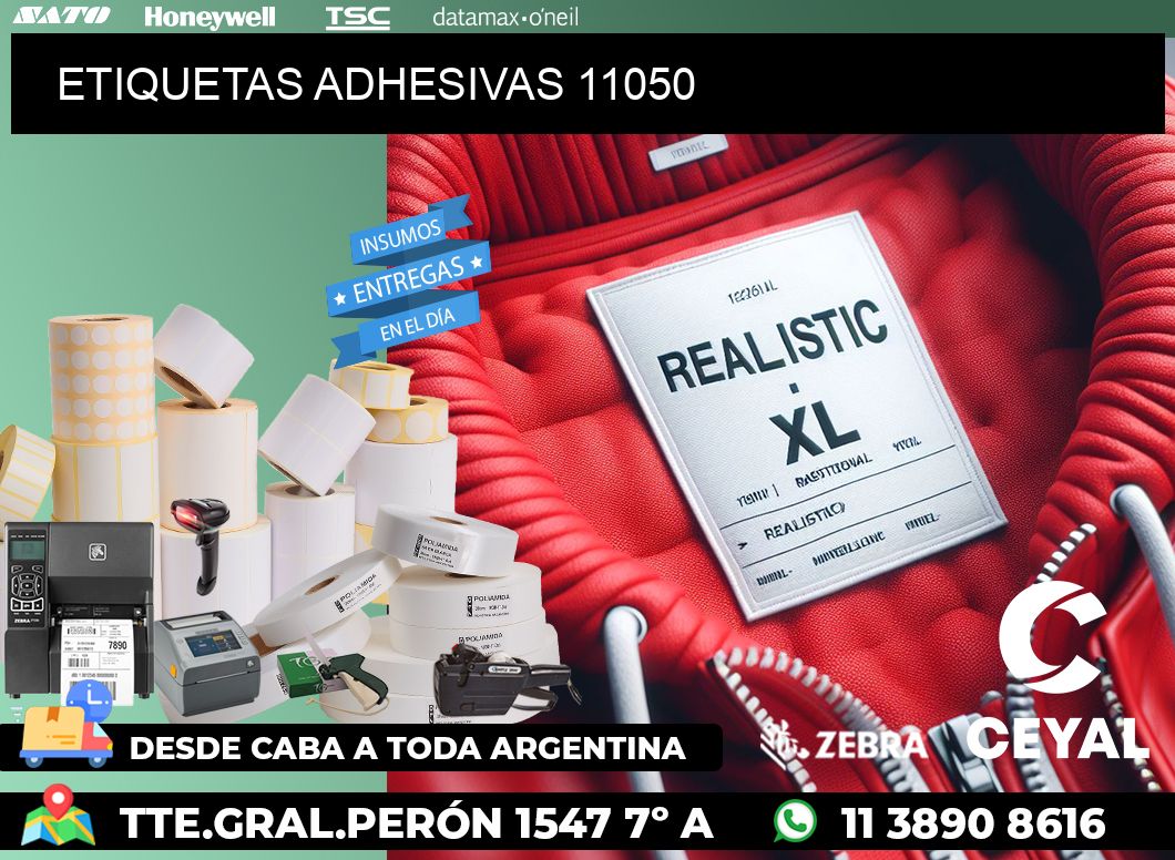 ETIQUETAS ADHESIVAS 11050