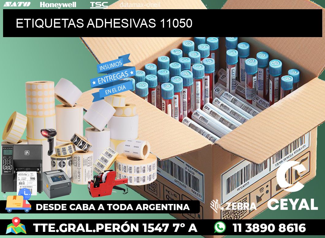 ETIQUETAS ADHESIVAS 11050