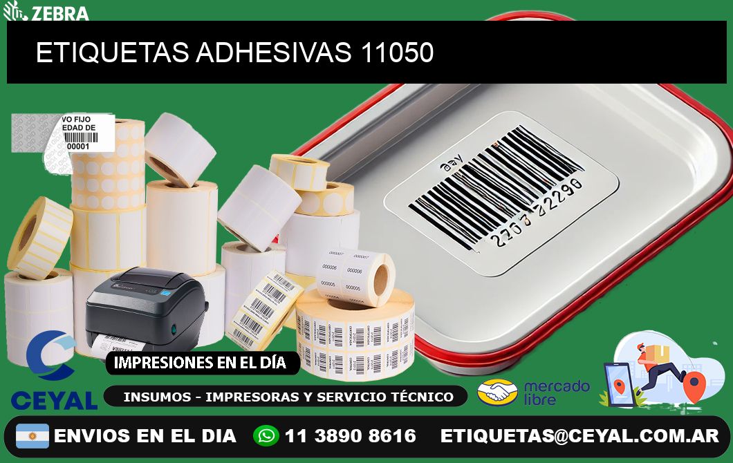 ETIQUETAS ADHESIVAS 11050