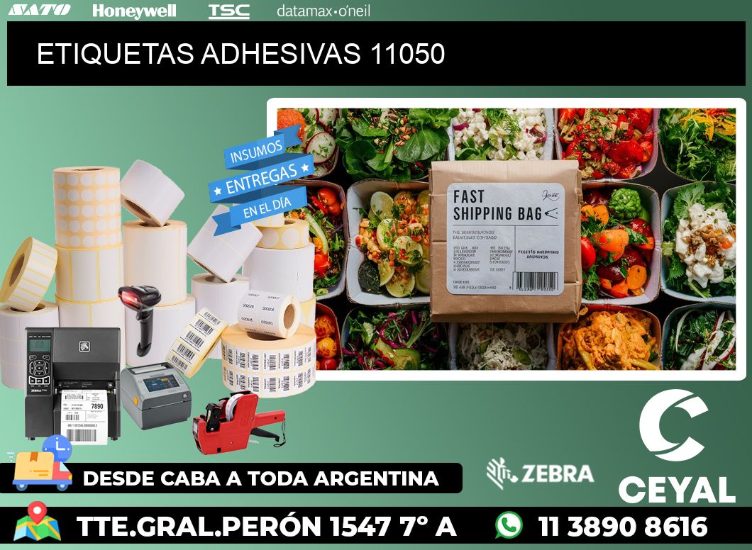 ETIQUETAS ADHESIVAS 11050