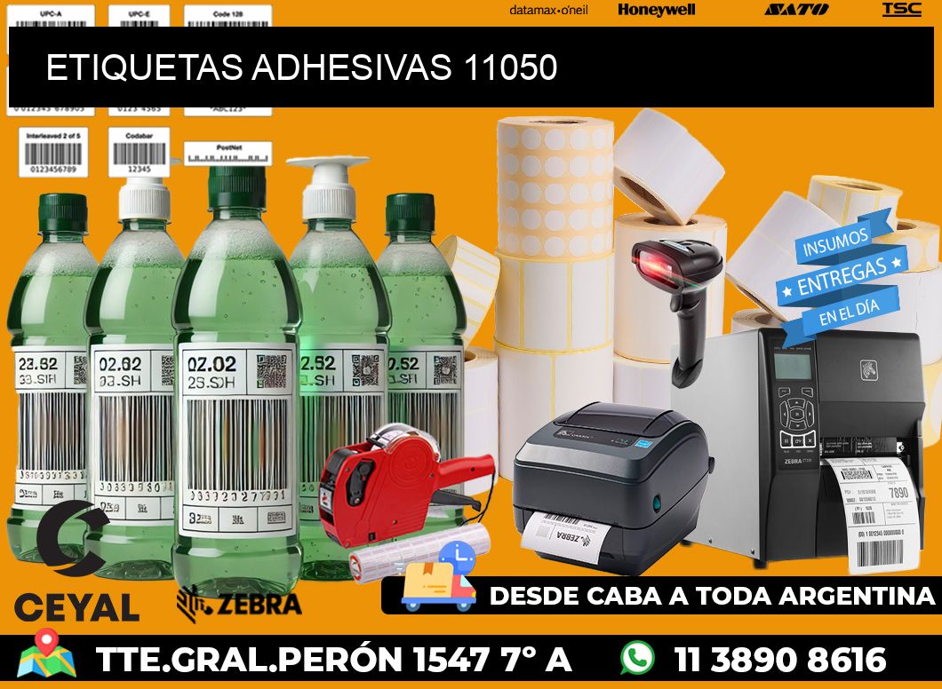 ETIQUETAS ADHESIVAS 11050