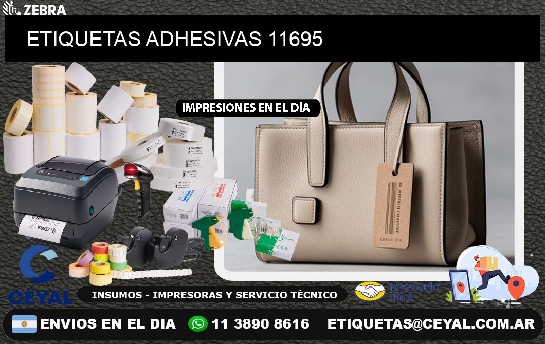 ETIQUETAS ADHESIVAS 11695