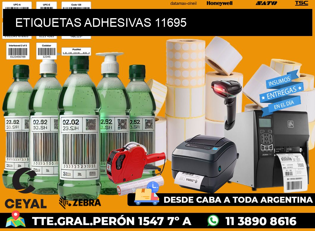 ETIQUETAS ADHESIVAS 11695