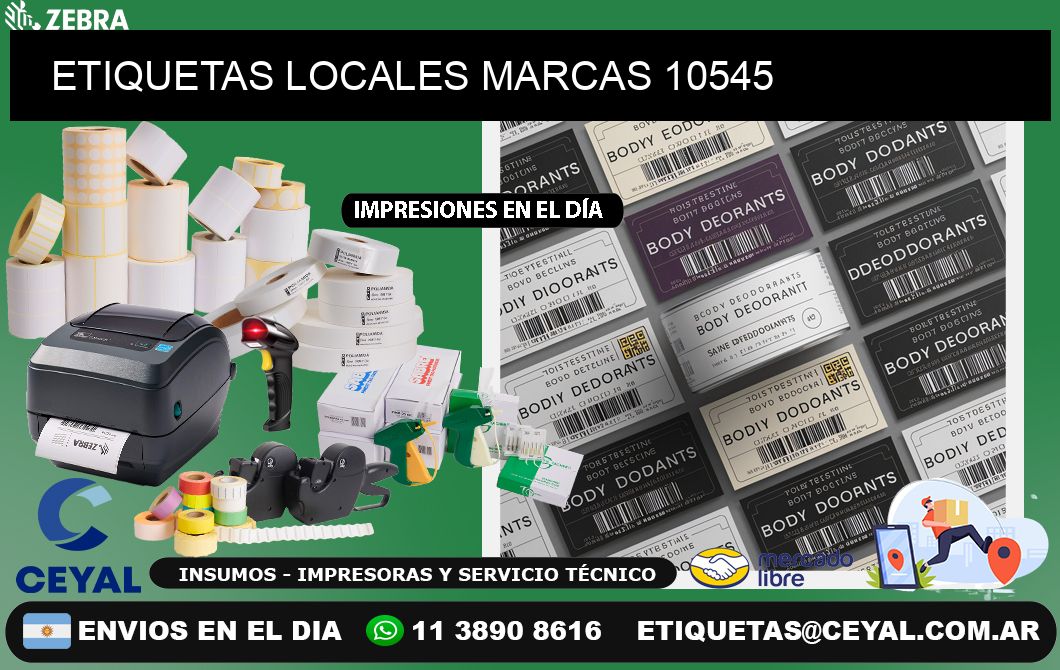 ETIQUETAS LOCALES MARCAS 10545
