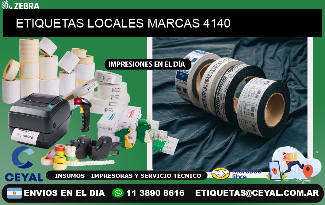 ETIQUETAS LOCALES MARCAS 4140