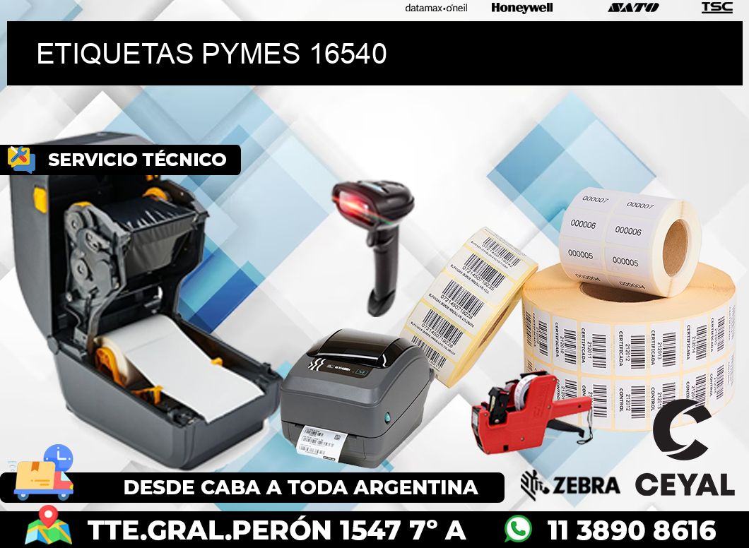 ETIQUETAS PYMES 16540