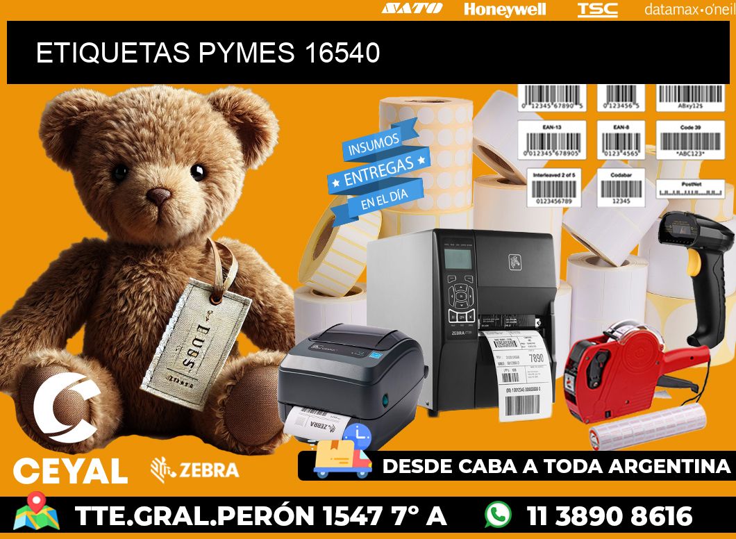 ETIQUETAS PYMES 16540