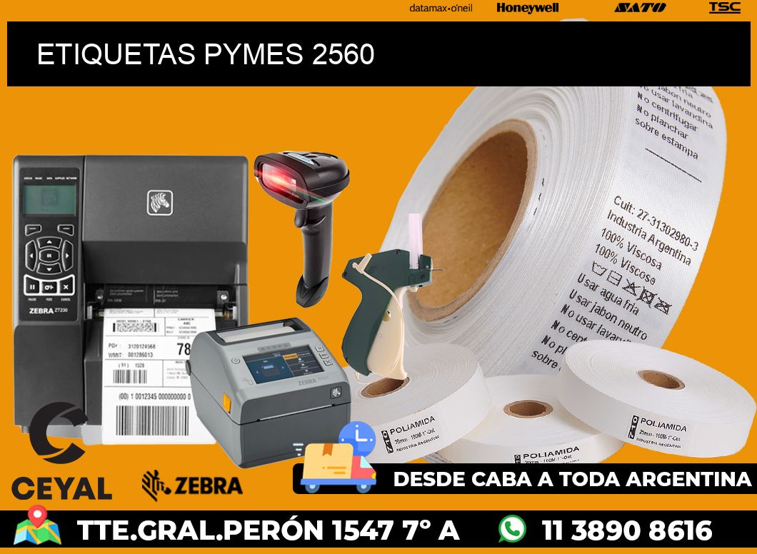 ETIQUETAS PYMES 2560