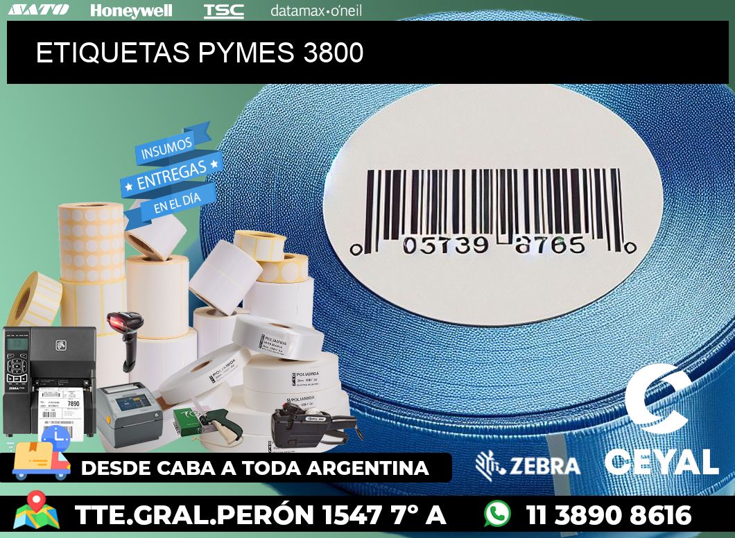 ETIQUETAS PYMES 3800