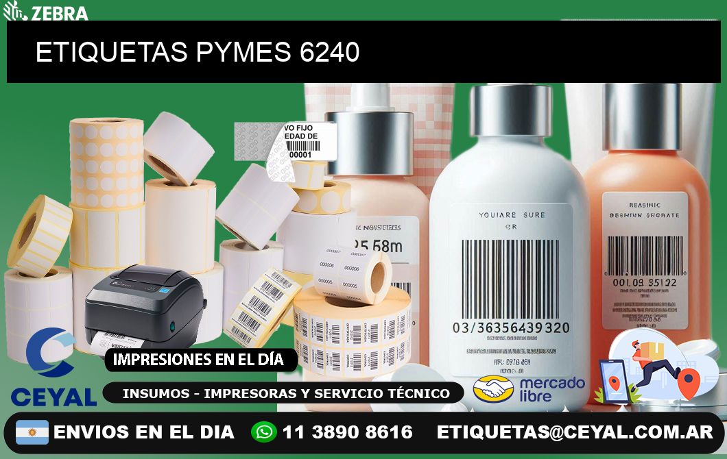 ETIQUETAS PYMES 6240