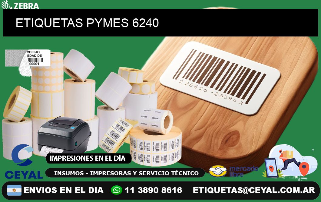 ETIQUETAS PYMES 6240