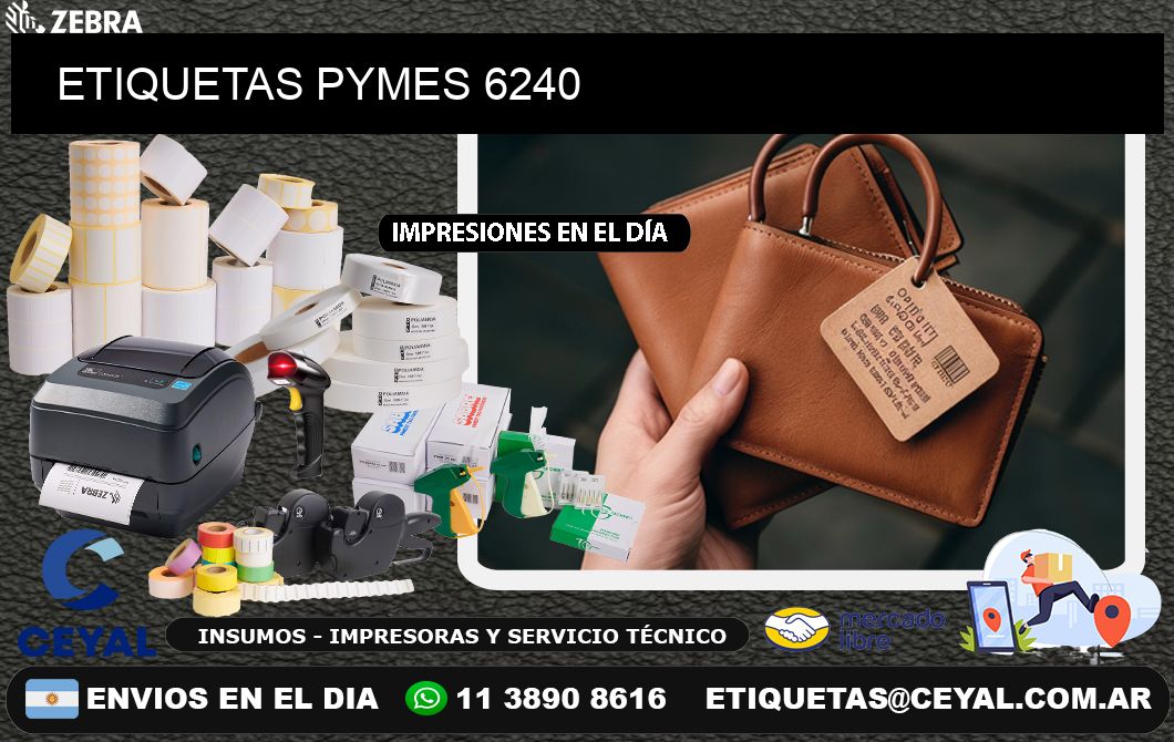 ETIQUETAS PYMES 6240