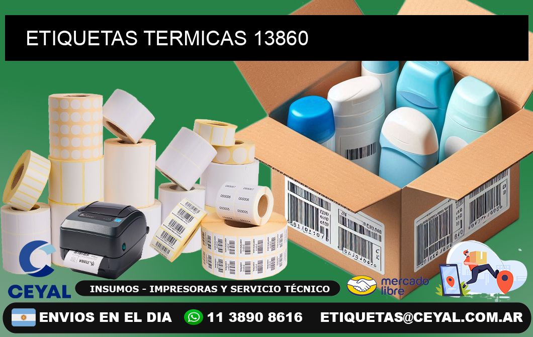 ETIQUETAS TERMICAS 13860