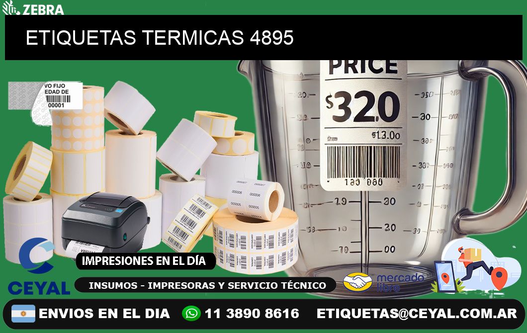 ETIQUETAS TERMICAS 4895