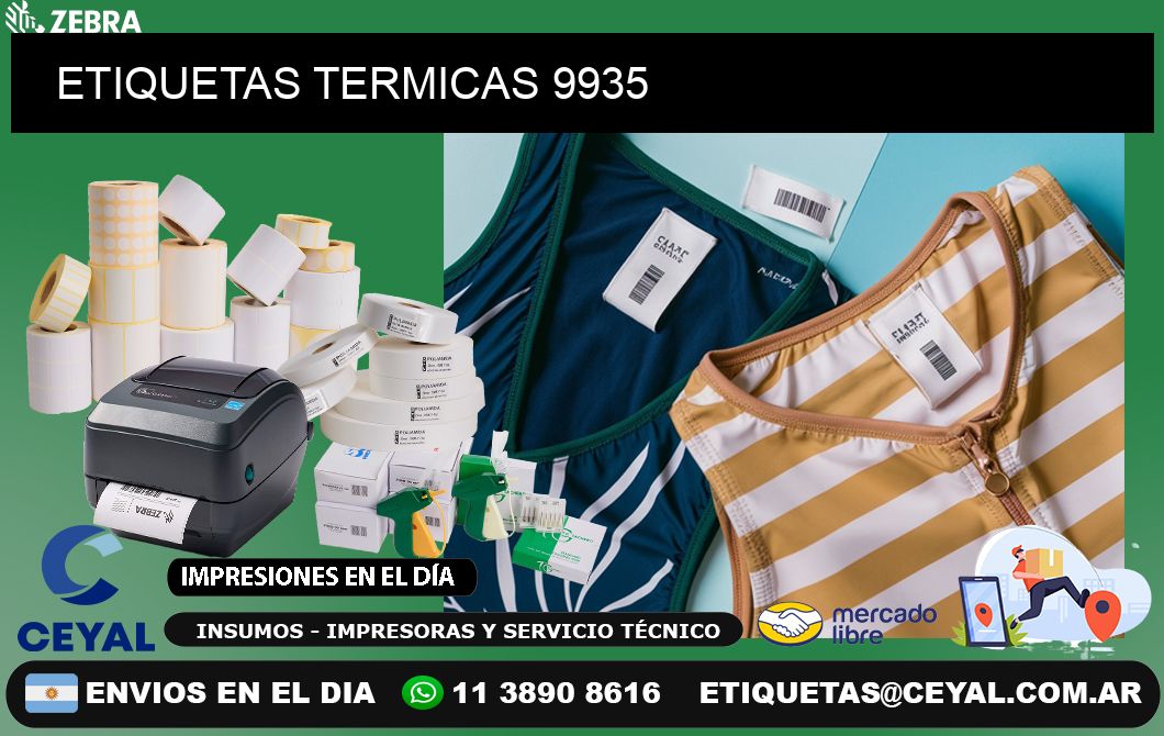 ETIQUETAS TERMICAS 9935