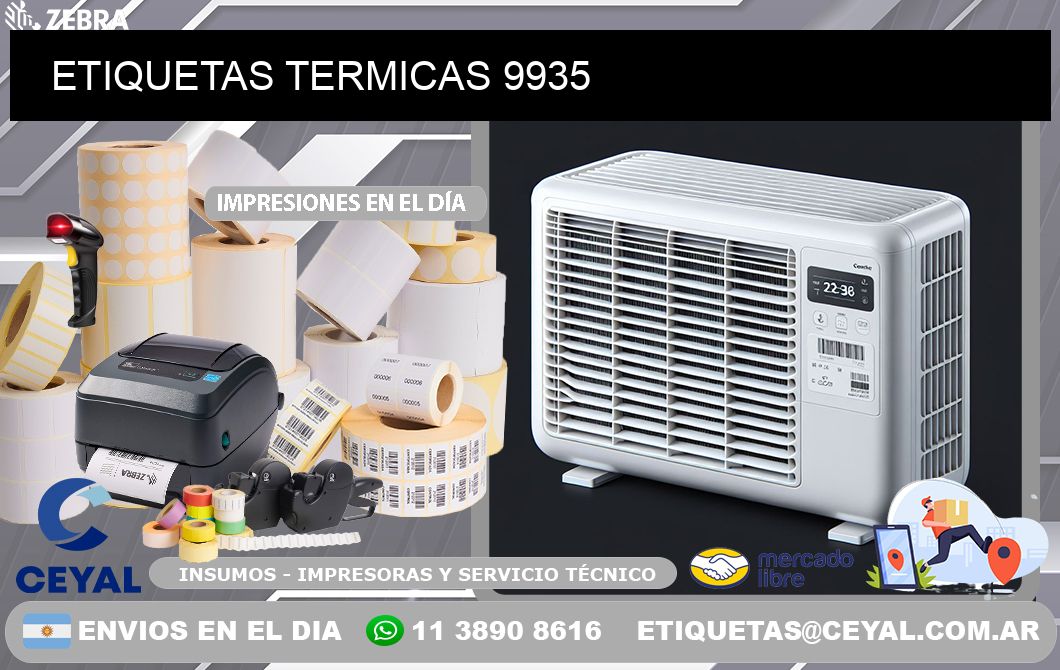 ETIQUETAS TERMICAS 9935