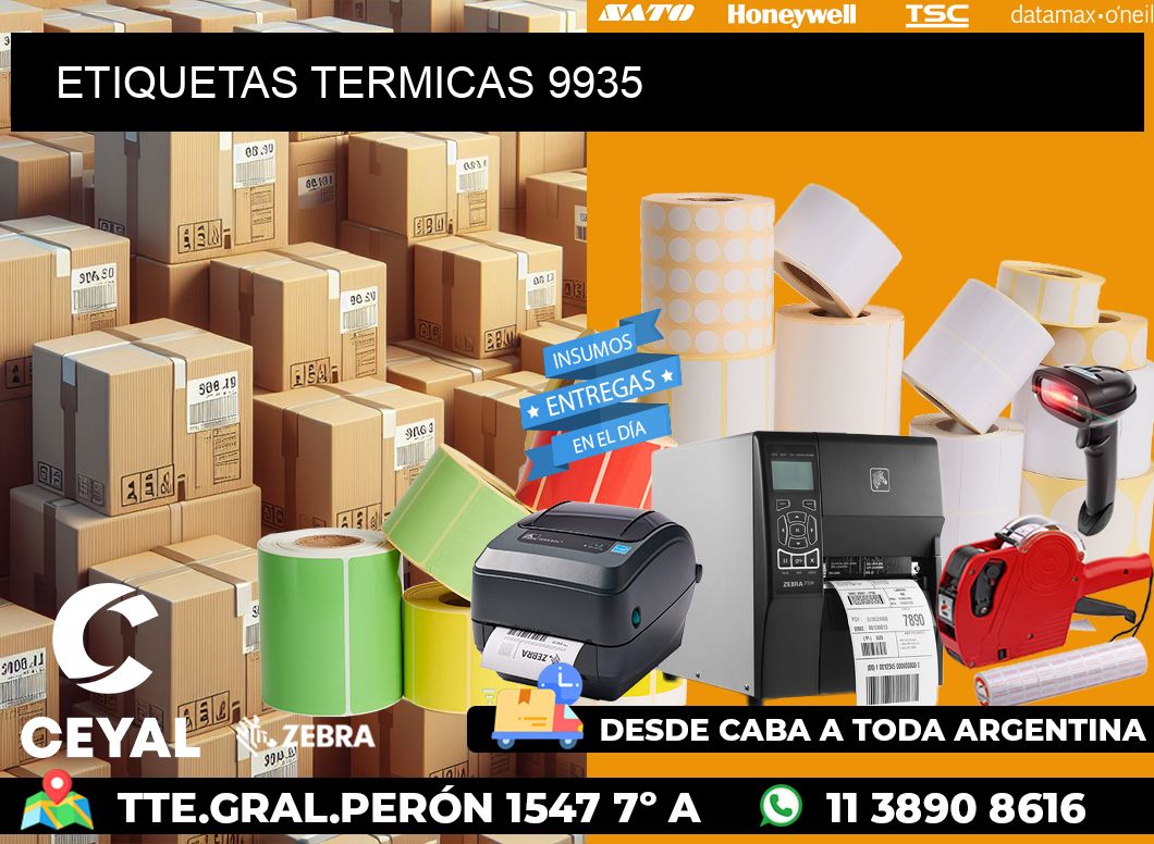 ETIQUETAS TERMICAS 9935