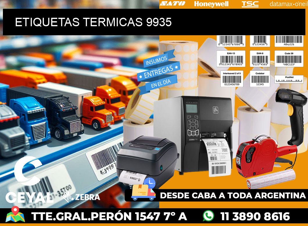 ETIQUETAS TERMICAS 9935