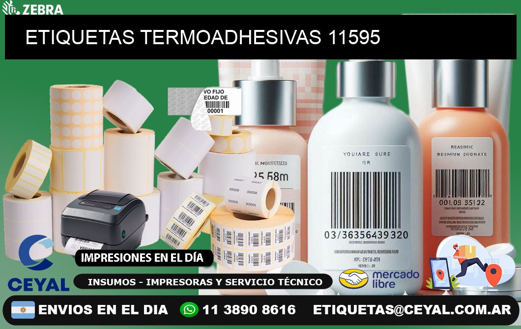 ETIQUETAS TERMOADHESIVAS 11595
