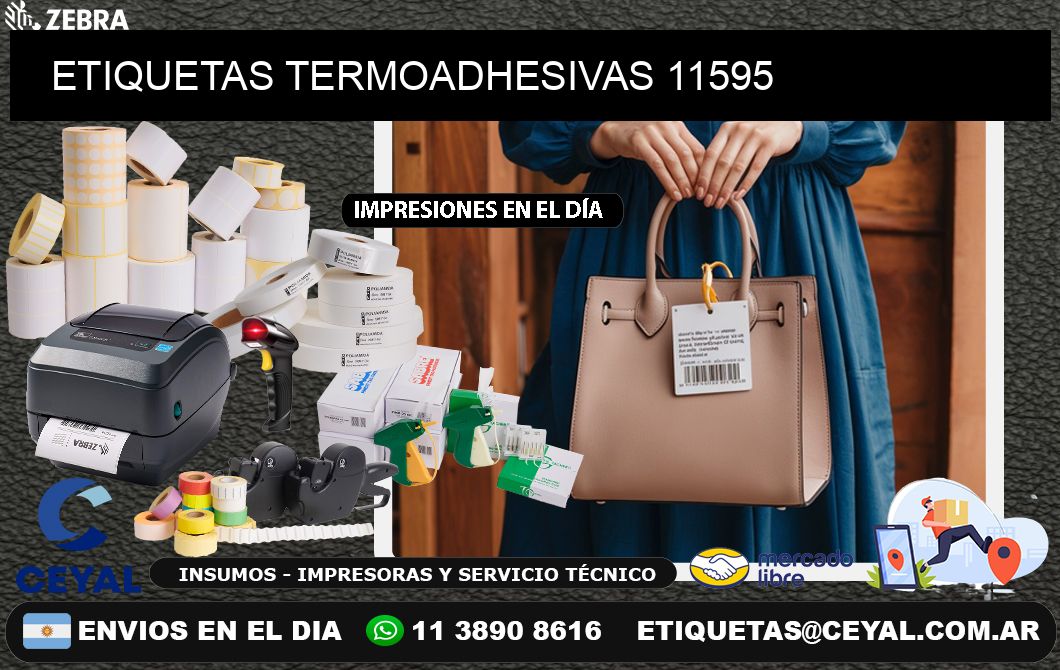 ETIQUETAS TERMOADHESIVAS 11595