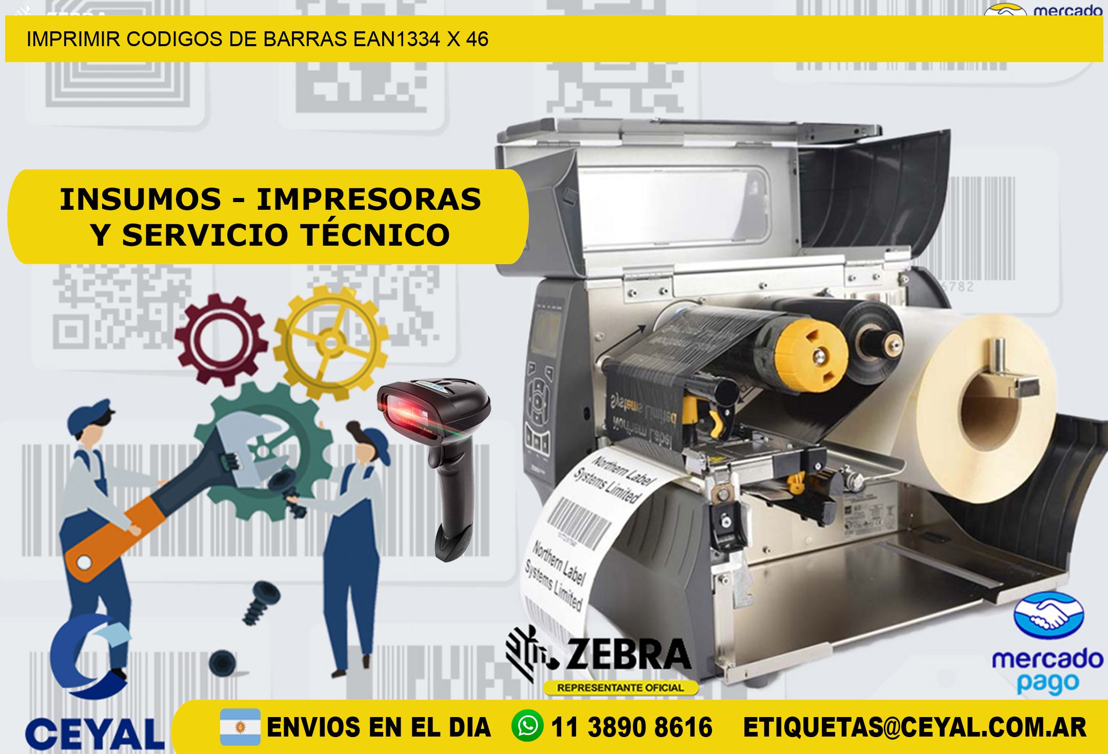 IMPRIMIR CODIGOS DE BARRAS EAN1334 x 46