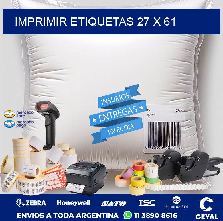 IMPRIMIR ETIQUETAS 27 x 61