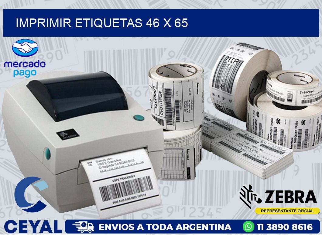 IMPRIMIR ETIQUETAS 46 x 65