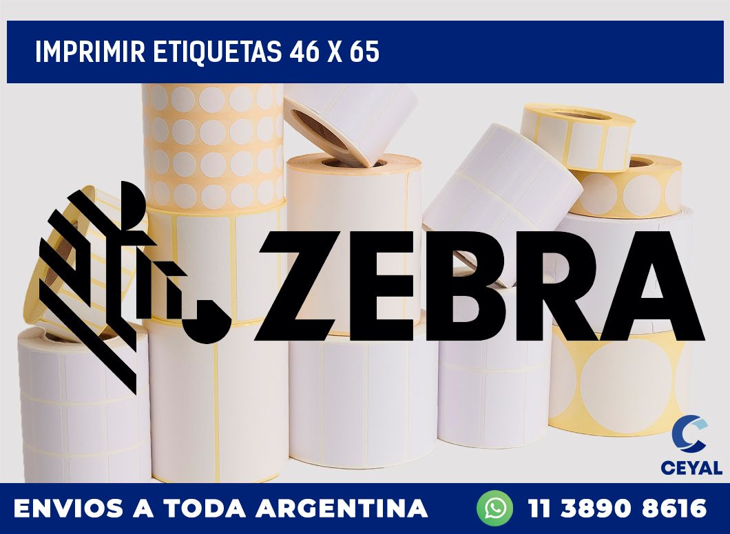 IMPRIMIR ETIQUETAS 46 x 65