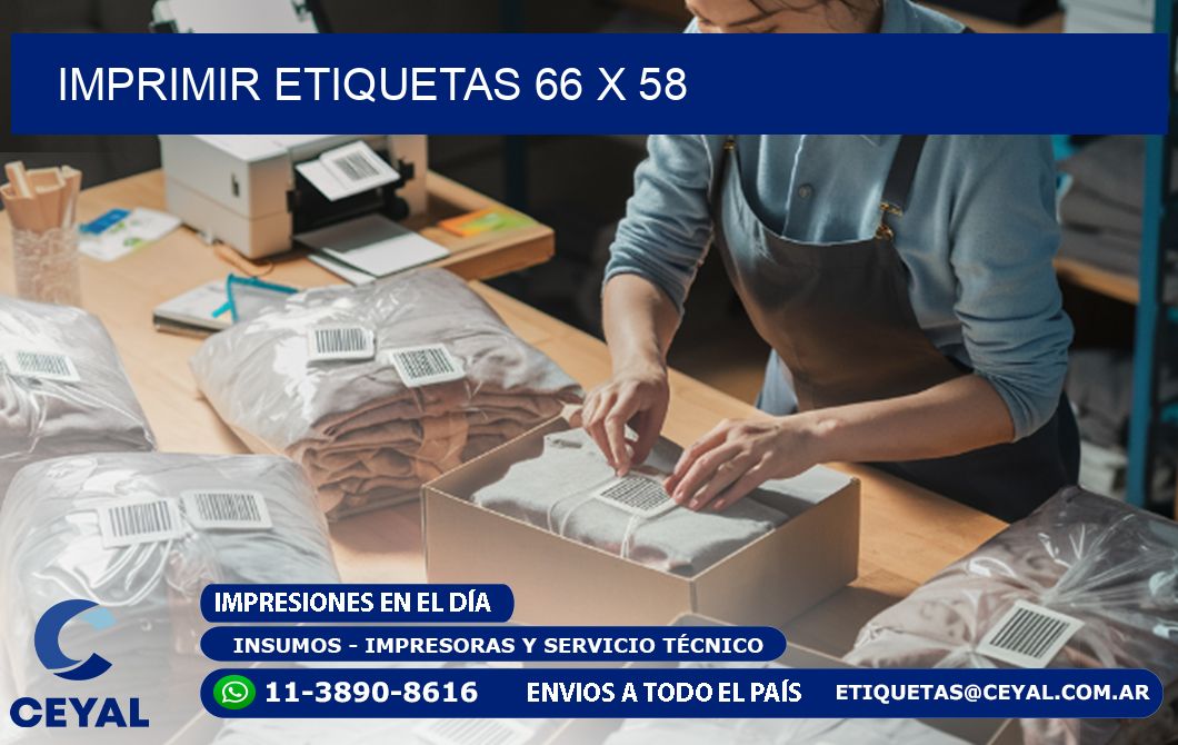 IMPRIMIR ETIQUETAS 66 x 58