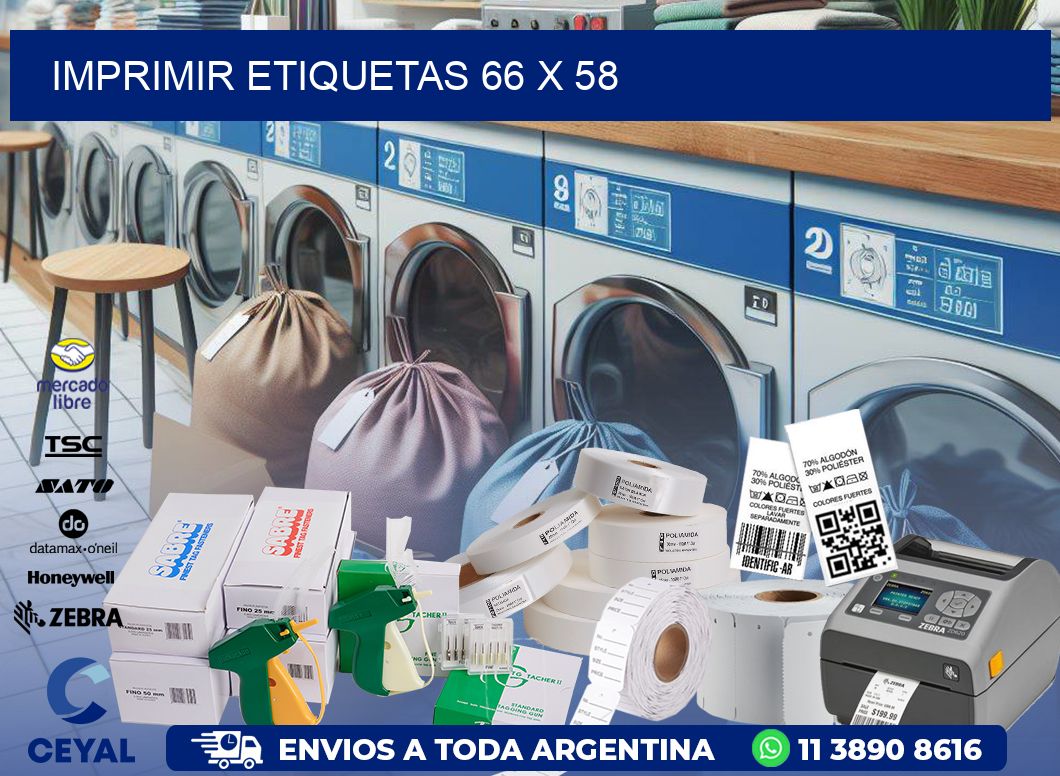 IMPRIMIR ETIQUETAS 66 x 58