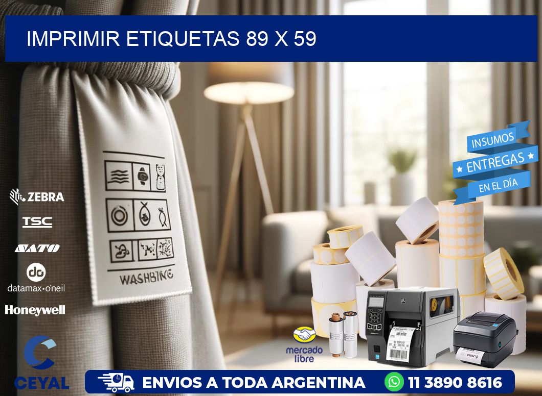 IMPRIMIR ETIQUETAS 89 x 59