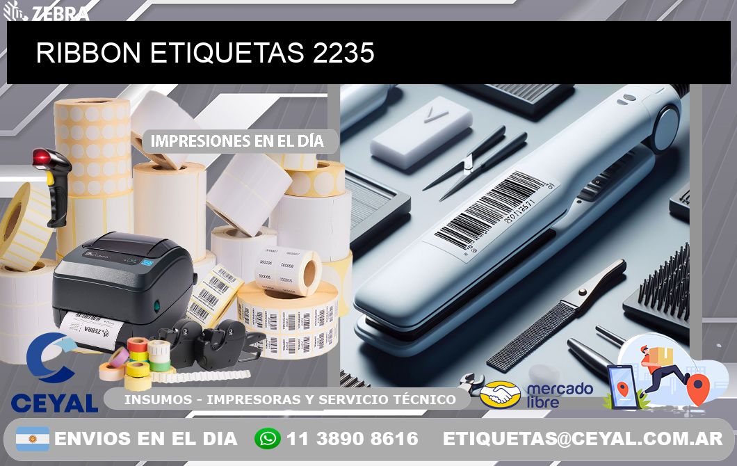 RIBBON ETIQUETAS 2235