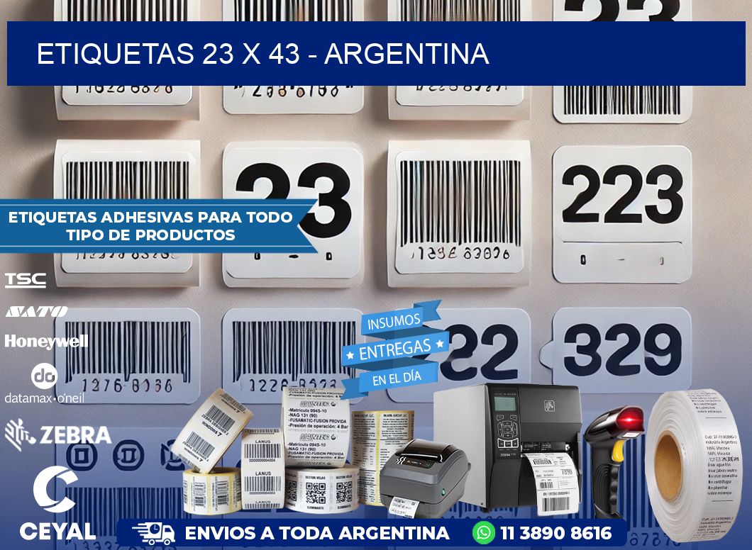 ETIQUETAS 23 x 43 – ARGENTINA