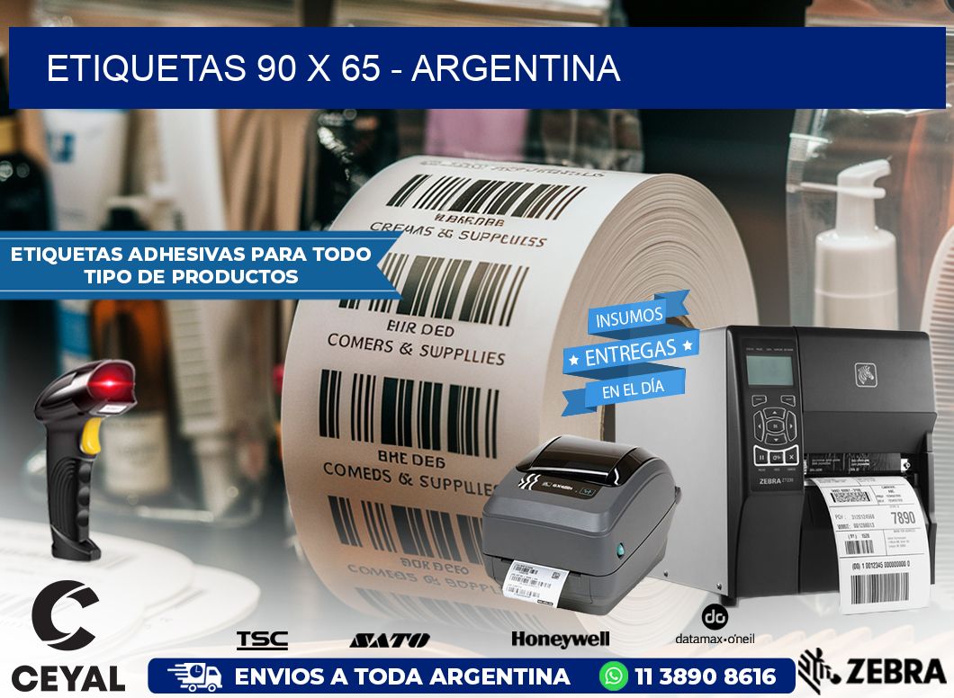 ETIQUETAS 90 x 65 – ARGENTINA