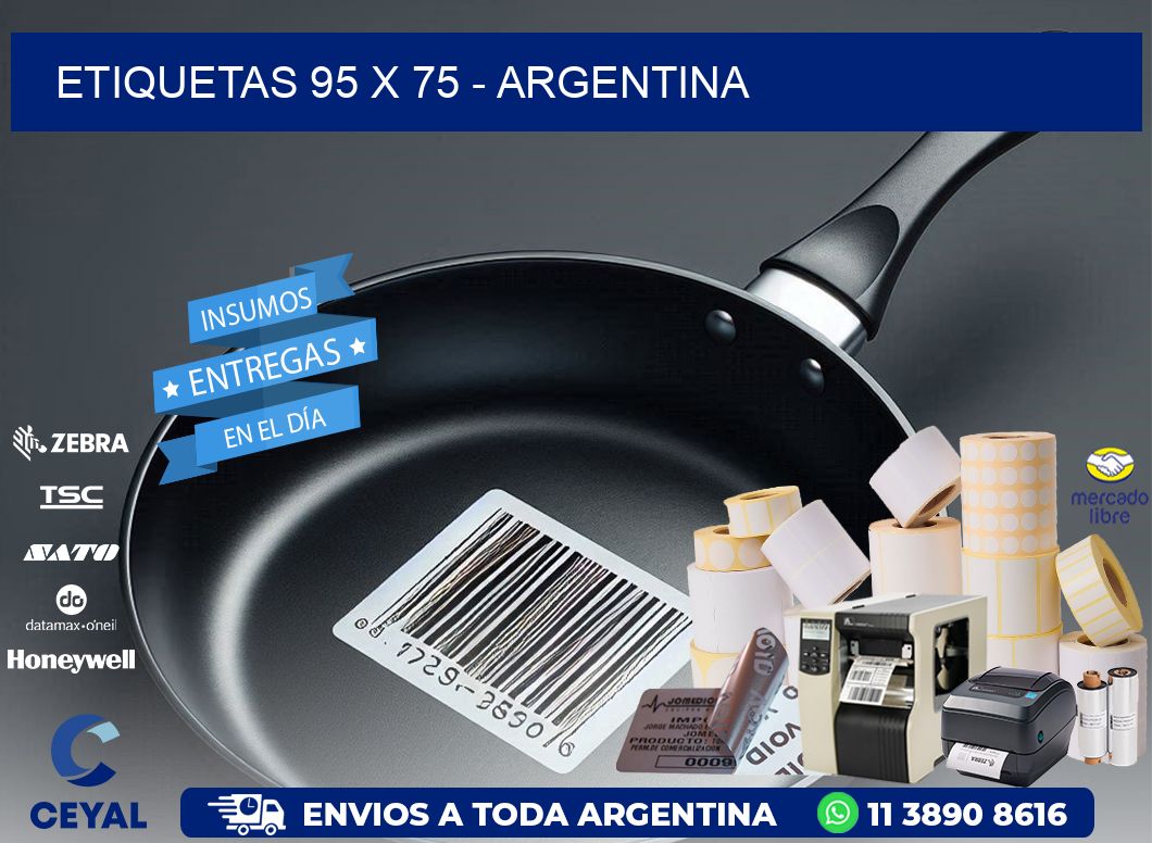 ETIQUETAS 95 x 75 - ARGENTINA