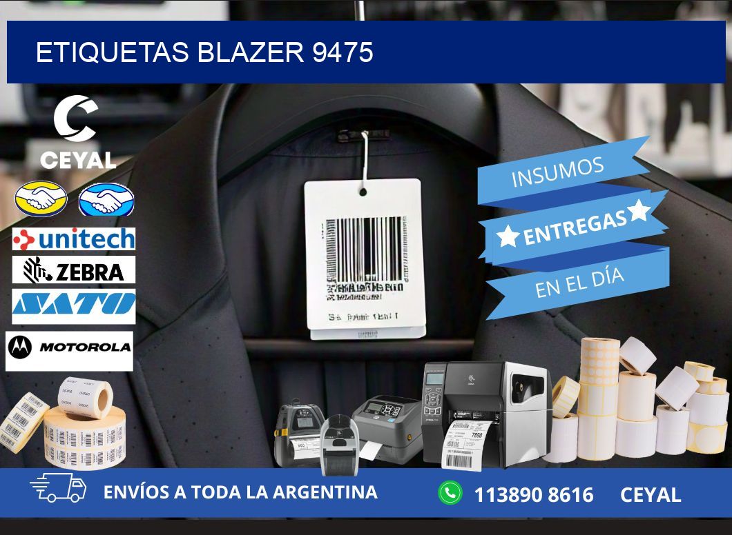 ETIQUETAS BLAZER 9475