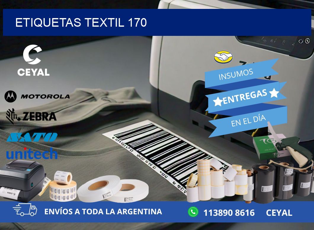ETIQUETAS TEXTIL 170