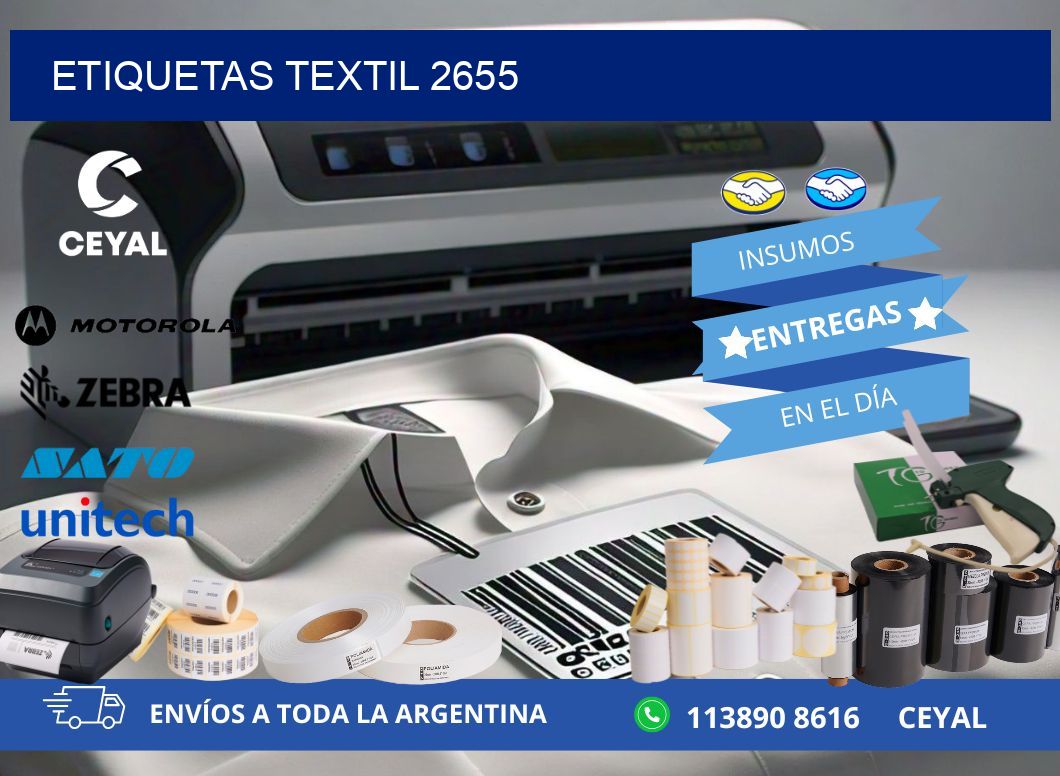 ETIQUETAS TEXTIL 2655