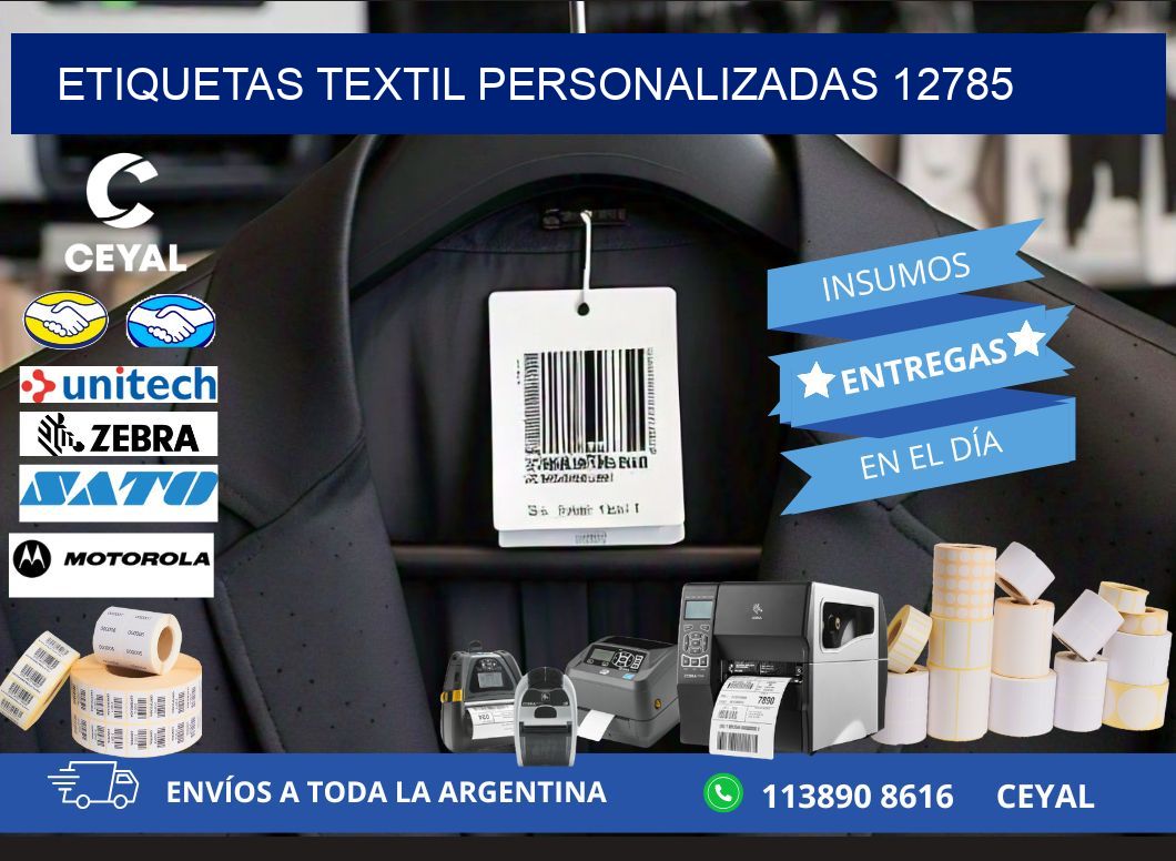 ETIQUETAS TEXTIL PERSONALIZADAS 12785