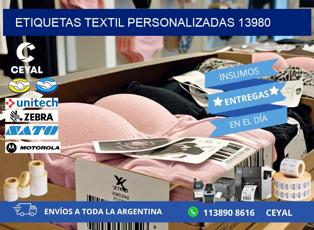ETIQUETAS TEXTIL PERSONALIZADAS 13980